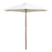 Parasol Met Houten Paal 270 Cm