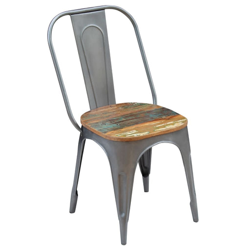 Eetkamerstoelen Massief Gerecycled Hout