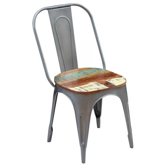 Eetkamerstoelen Massief Gerecycled Hout