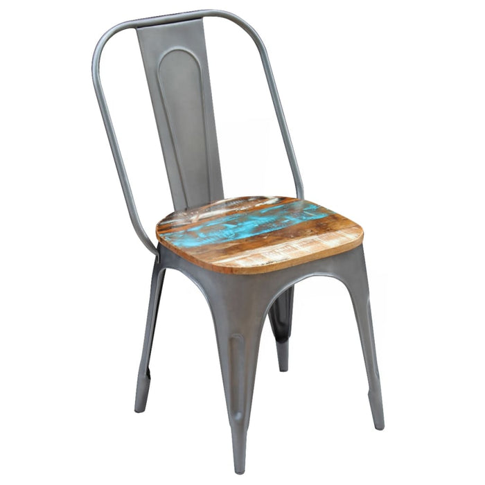 Eetkamerstoelen Massief Gerecycled Hout