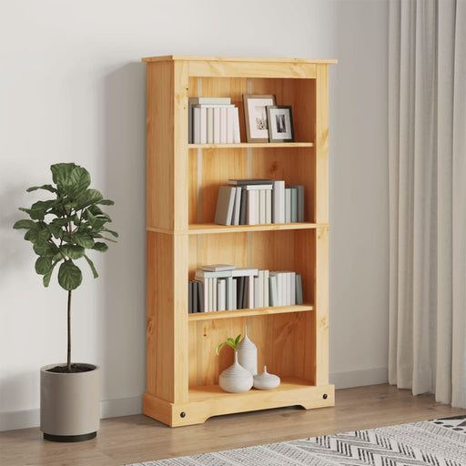 Boekenkast Grenenhout Met 4 Planken Corona-Stijl 81X29X