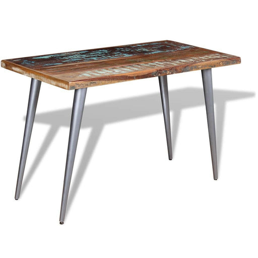 Eettafel 120X60X76 Cm Massief Gerecycled Hout