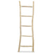 Handdoekenladder Met 5 Sporten 45X150 Cm Teakhout