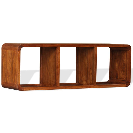 Tv-Meubel 120X30X40 Cm Massief Hout Met Honingafwerking