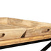 Salontafel 110X55X42 Cm Massief Mangohout