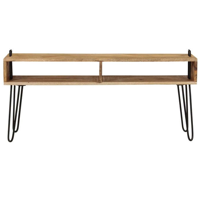 Tv-Meubel 110X35X45 Cm Massief Mangohout