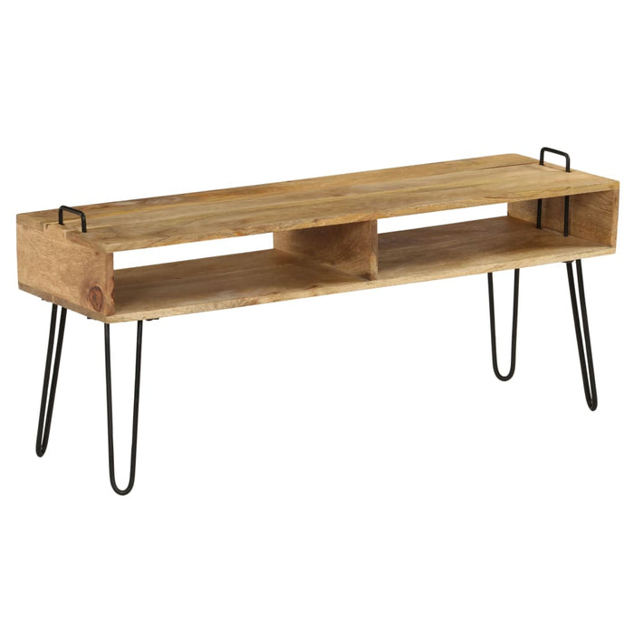 Tv-Meubel 110X35X45 Cm Massief Mangohout