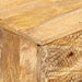 Tv-Meubel 110X30X40 Cm Massief Mangohout