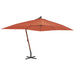 Zweefparasol Met Houten Paal 400X300 Cm