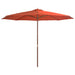 Parasol Met Houten Paal 350 Cm