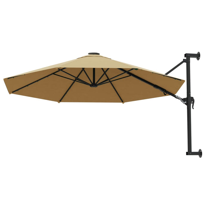 Wandparasol Met Metalen Paal 300 Cm