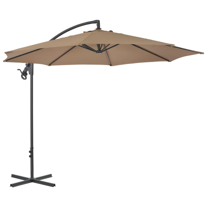 Zweefparasol Met Stalen Paal 300 Cm