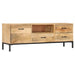 Tv-Meubel 130X30X45 Cm Massief Mangohout