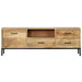 Tv-Meubel 130X30X45 Cm Massief Mangohout