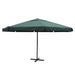 Parasol Met Aluminium Paal Azuurblauw