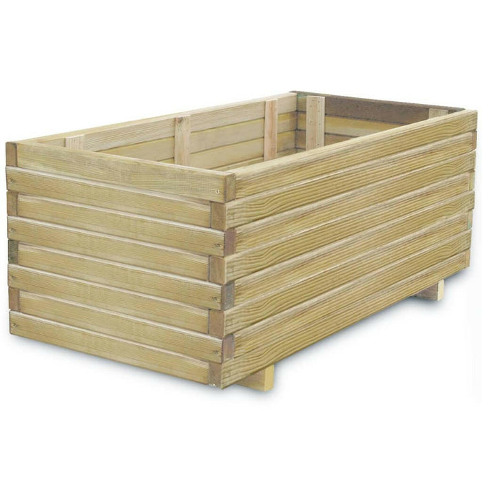 Plantenbak Verhoogd Rechthoekig 120X40X30 Cm Hout