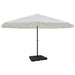 Parasol Met Draagbare Voet Aluminium ()