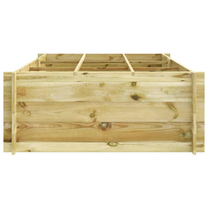 Plantenbak Verhoogd 150X100X40 Cm Geïmpregneerd Hout