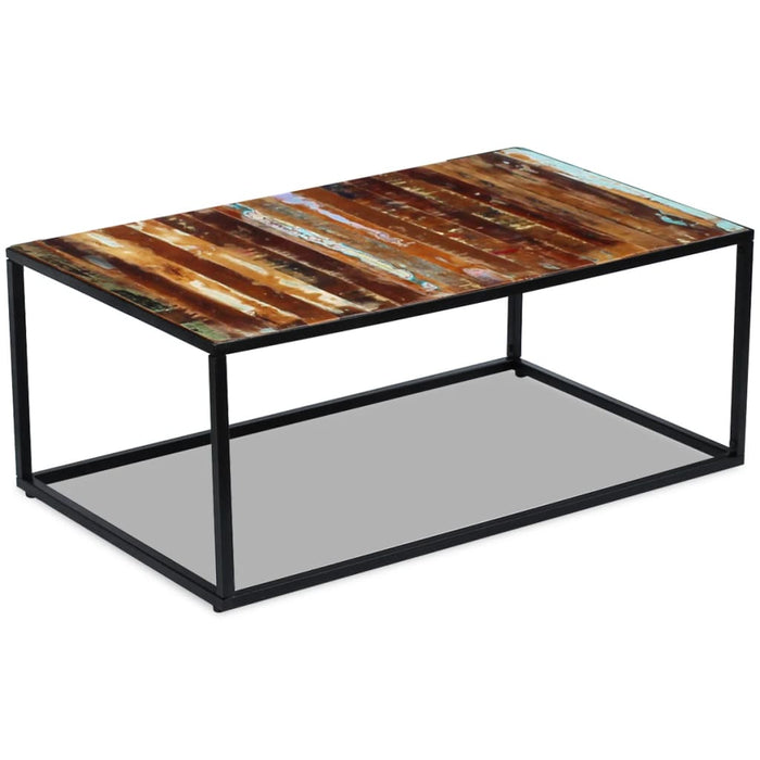 Salontafel 100X60X40 Cm Massief Gerecycled Hout