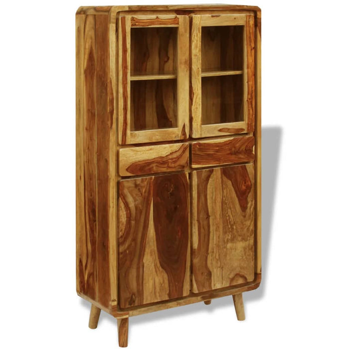 Dressoir 90X40X175 Cm Sheeshamhout