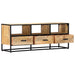 Tv-Meubel 120X30X45 Cm Massief Mangohout