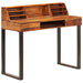 Bureau 110X50X94 Cm Massief Sheeshamhout En Staal