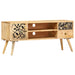 Tv-Meubel 100X30X45 Cm Massief Mangohout