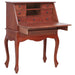 Secretaire 78X42X103 Cm Massief Mahoniehout