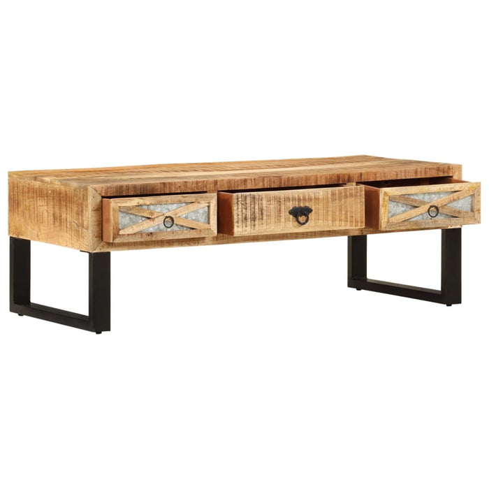 Salontafel 110X50X38 Cm Massief Mangohout