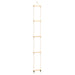 Touwladder 30X168 Cm Massief Hout En Pe Betongrijs