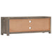 Tv-Meubel 120X30X40 Cm Massief Mangohout Grijs