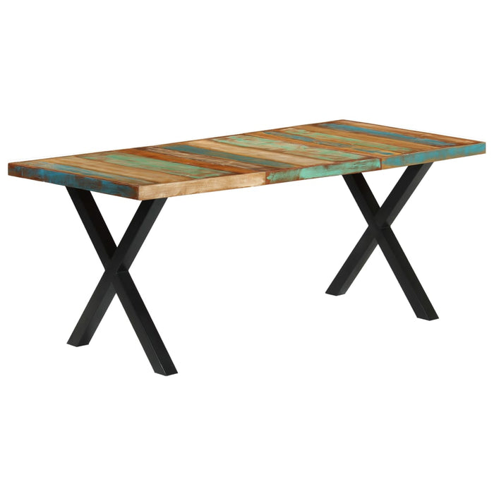 Eettafel 180X90X76 Cm Massief Gerecycled Hout