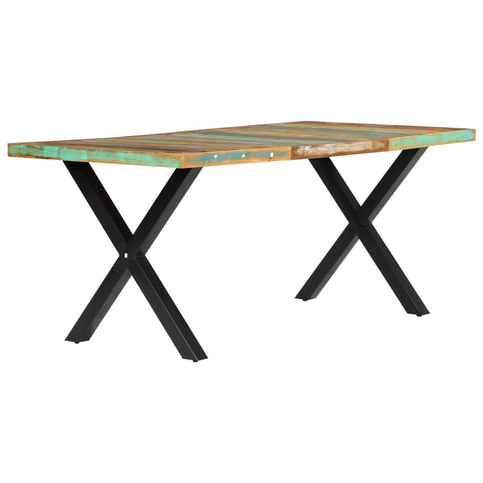 Eettafel 180X90X76 Cm Massief Gerecycled Hout