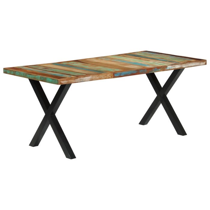 Eettafel 180X90X76 Cm Massief Gerecycled Hout