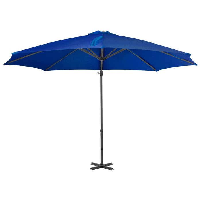 Zweefparasol Met Aluminium Paal 300 Cm Azuur