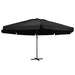 Parasol Met Aluminium Paal Azuurblauw