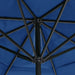 Parasol Met Aluminium Paal Azuurblauw