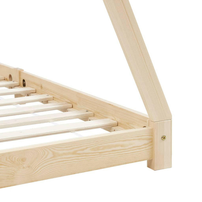 Kinderbedframe Massief Grenenhout 70X140 Cm