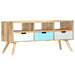 Tv-Meubel 110X35X48 Cm Massief Mangohout