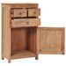 Dressoir 50X30X90 Cm Massief Teakhout