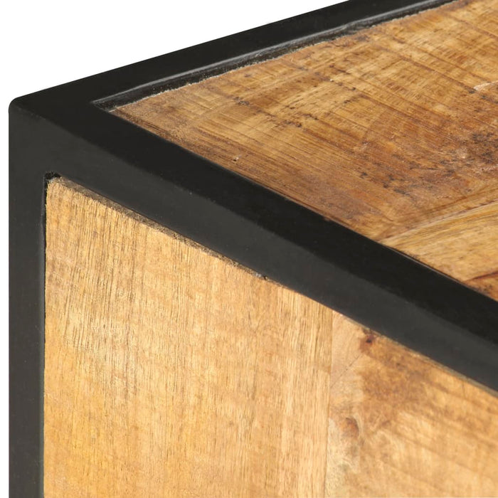 Tv-Meubel 130X30X39 Cm Massief Mangohout