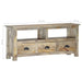 Tv-Meubel 110X30X50 Cm Massief Mangohout