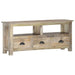 Tv-Meubel 110X30X50 Cm Massief Mangohout