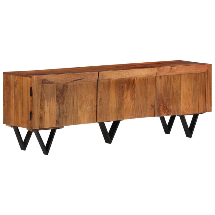 Tv-Meubel 140X30X46 Cm Massief Mangohout