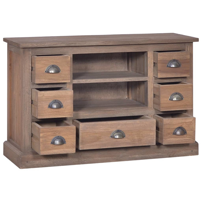 Dressoir 90X30X58 Cm Massief Teakhout