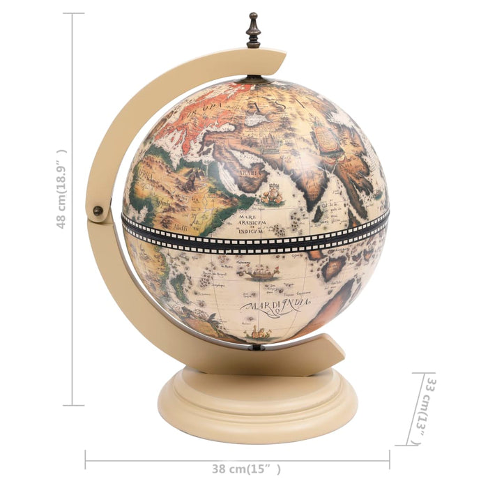 Globebar Tafelmodel Eucalyptushout