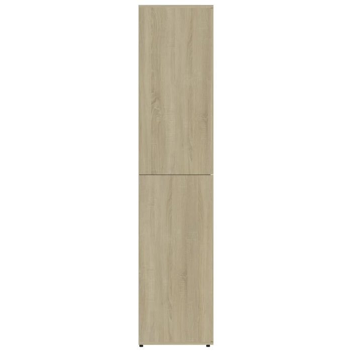 Schoenenkast 80X39X78 Cm Spaanplaat Kleurig Sonoma Eiken