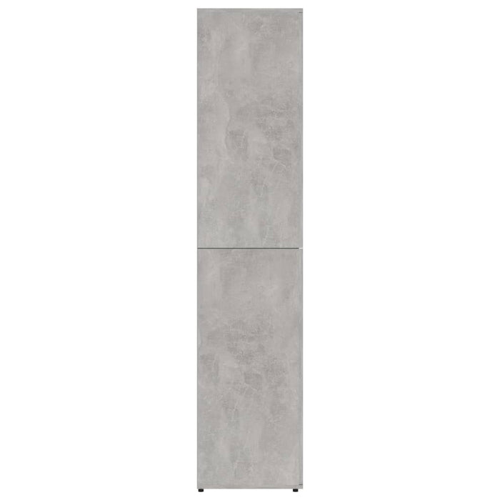 Schoenenkast 80X39X78 Cm Spaanplaat Betongrijs