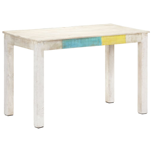 Eettafel Massief Mangohout Wit