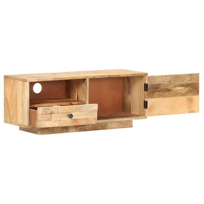 Tv-Meubel 90X30X35 Cm Massief Mangohout